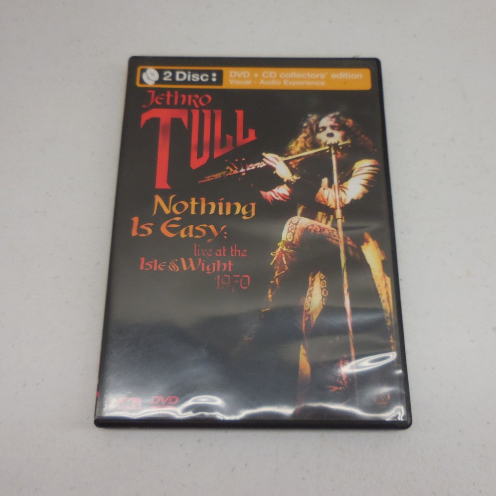 Jethro Tull Nothing Is Easy Live at the Isle of Wight 1970 DVD CD 2-Disc